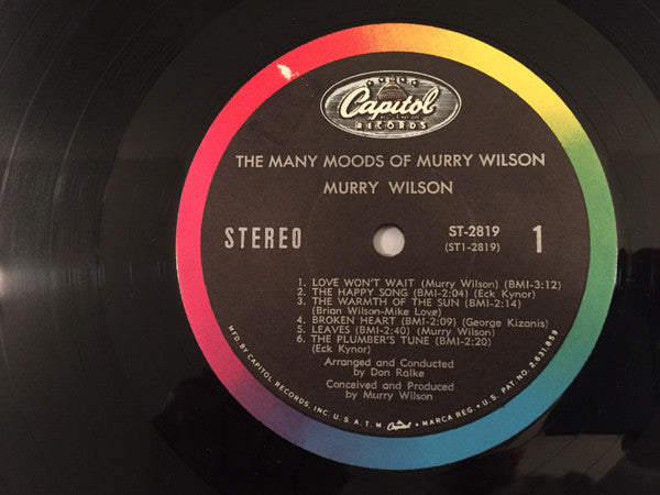 Murry Wilson : The Many Moods Of Murry Wilson (LP, Album, Hol)