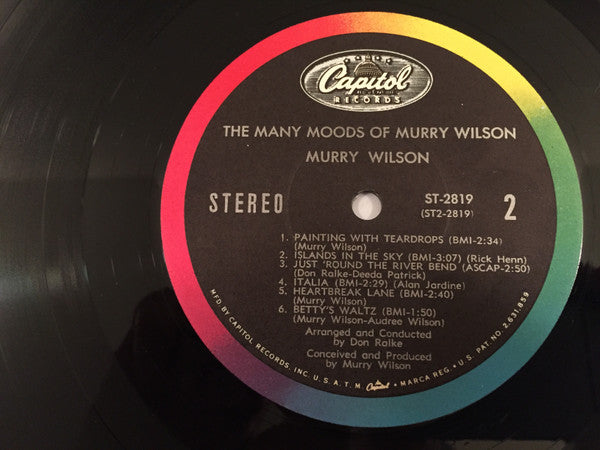 Murry Wilson : The Many Moods Of Murry Wilson (LP, Album, Hol)