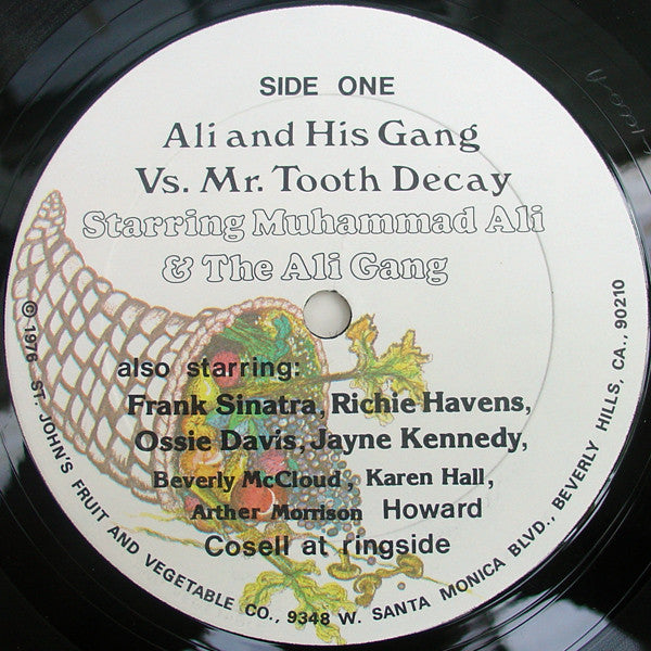 Muhammad Ali (2) & The Ali Gang : The Adventures Of Ali And His Gang Vs. Mr. Tooth Decay (Volume 1) (LP, Album)
