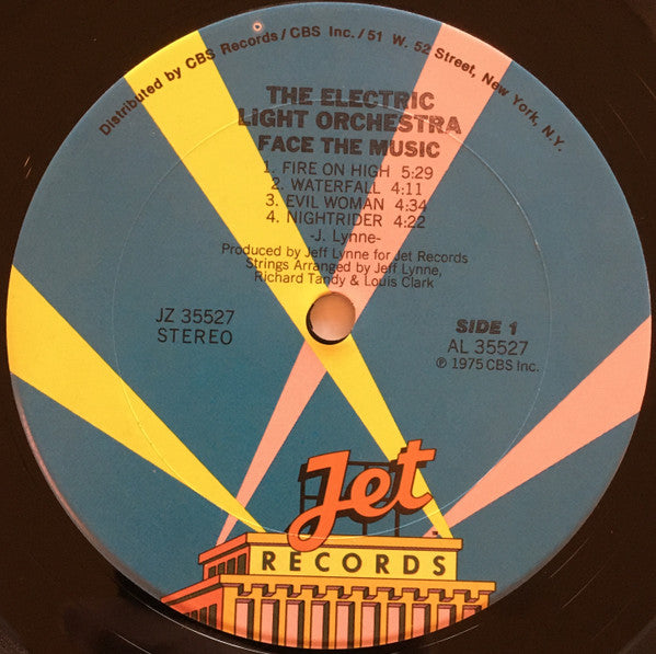 Electric Light Orchestra : Face The Music (LP, Album, San)