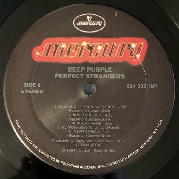 Deep Purple : Perfect Strangers (LP, Club, CRC)