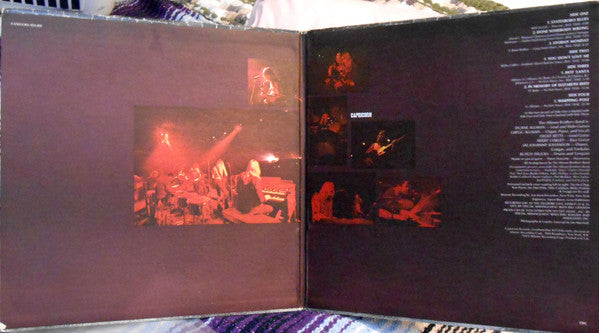The Allman Brothers Band : The Allman Brothers Band At Fillmore East (2xLP, Album, Club)