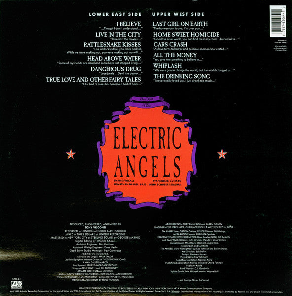 Electric Angels : Electric Angels (LP, Album)