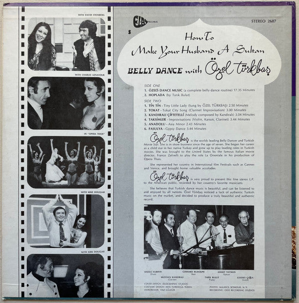 Özel Türkbaṣ* : How To Make Your Husband A Sultan - Belly Dance With Özel Türkbaṣ (LP, Album)