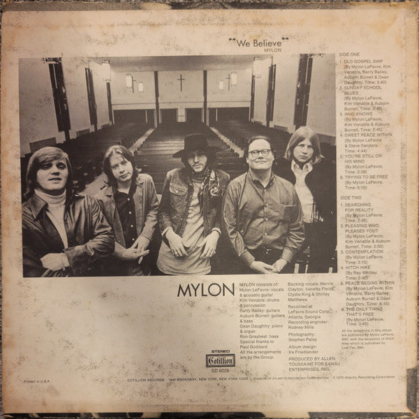 Mylon : Mylon (LP, Album, MO )