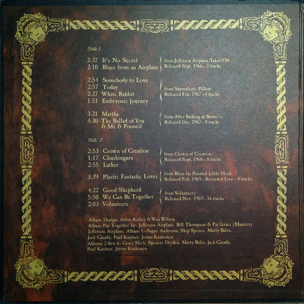 Jefferson Airplane : The Worst Of Jefferson Airplane (LP, Comp, Gat)