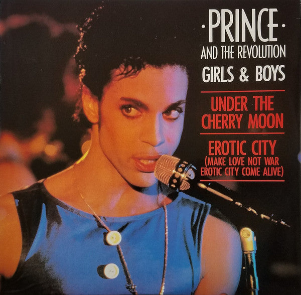 Prince And The Revolution : Girls & Boys (12", Single, PRS)