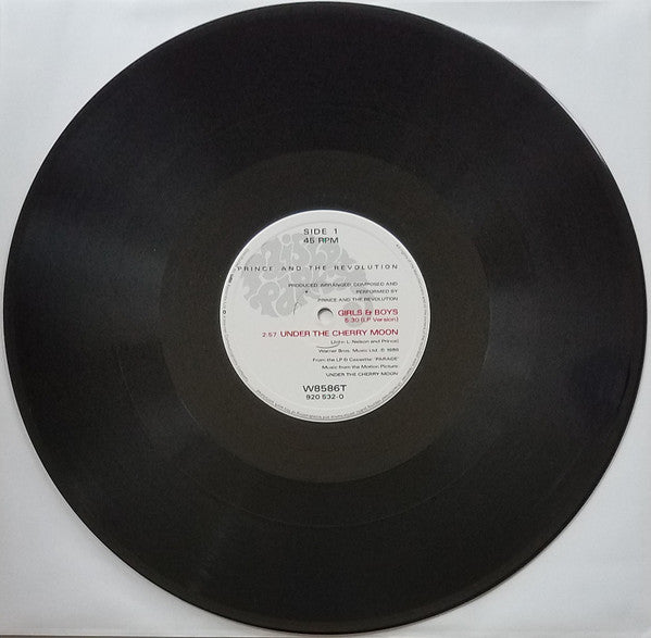 Prince And The Revolution : Girls & Boys (12", Single, PRS)