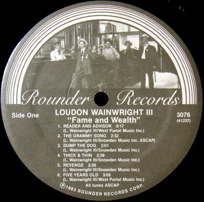 Loudon Wainwright III : Fame And Wealth (LP, Album)