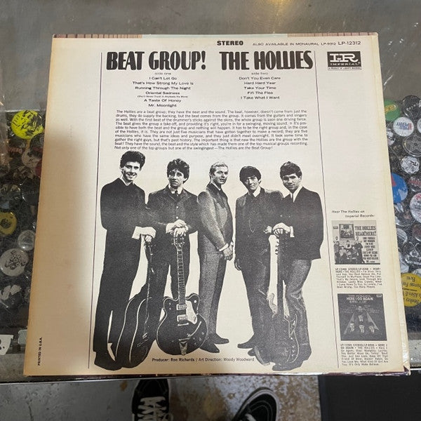 The Hollies : Beat Group! (LP, Album)
