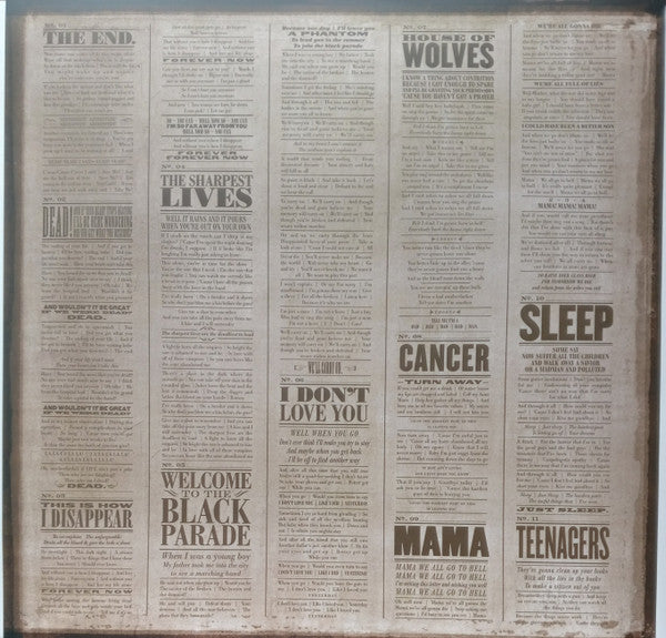 My Chemical Romance : The Black Parade (LP + LP, S/Sided, Etch + Album, RE, RP)