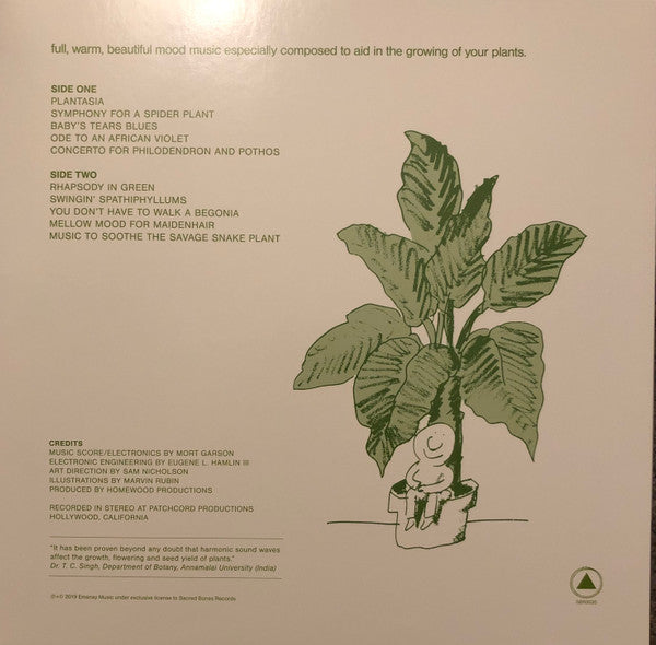 Mort Garson : Mother Earth's Plantasia (LP, Album, Ltd, RE, RM, Gre)