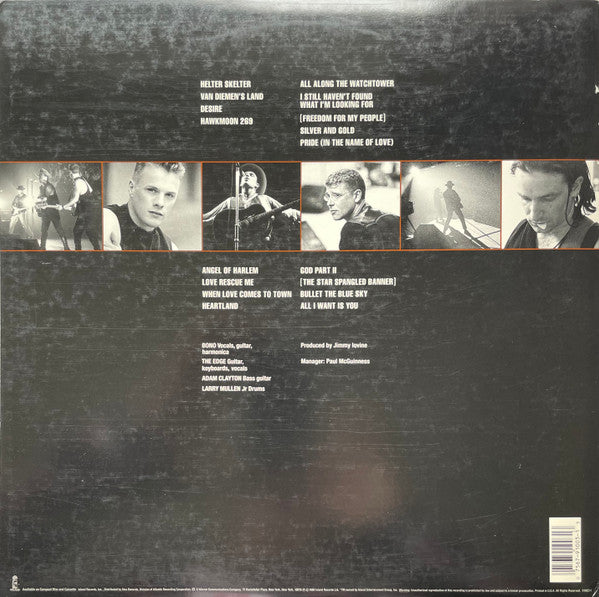 U2 : Rattle And Hum (2xLP, Album, Spe)