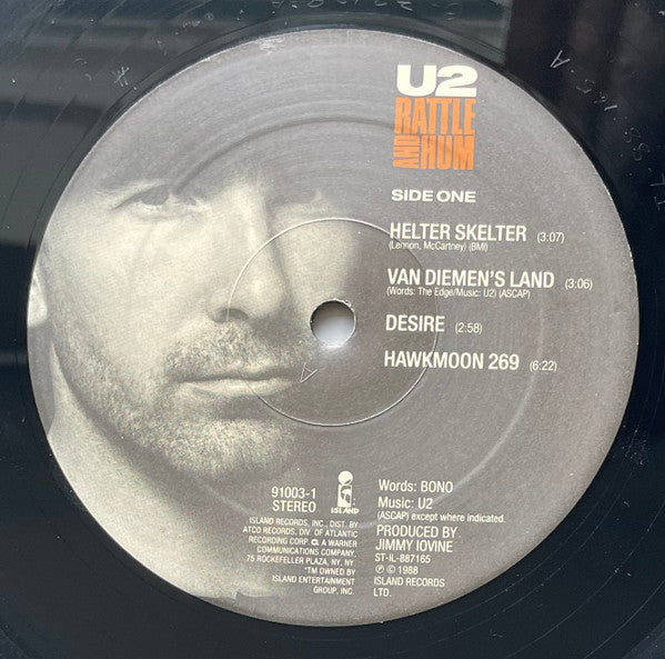 U2 : Rattle And Hum (2xLP, Album, Spe)