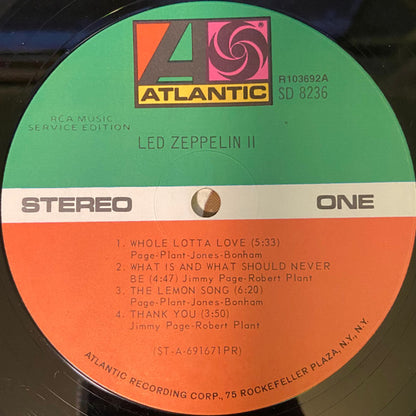 Led Zeppelin : Led Zeppelin II (LP, Album, Club)