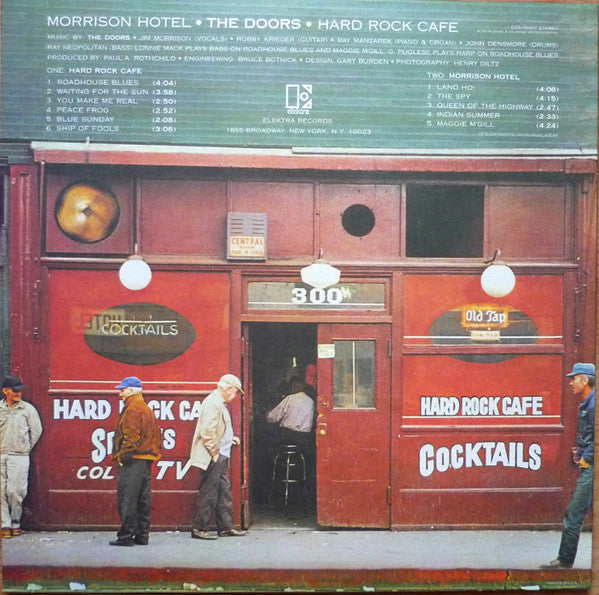 The Doors : Morrison Hotel (LP, Album, RE, 180)