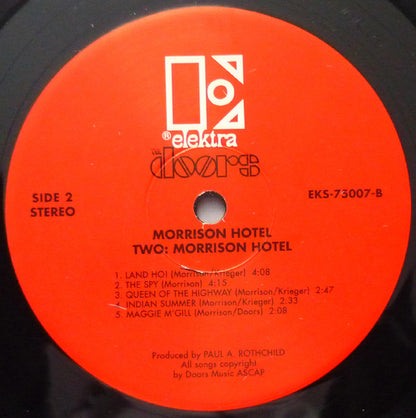 The Doors : Morrison Hotel (LP, Album, RE, 180)