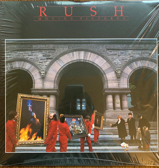 Rush : Moving Pictures (LP, Album, RE, Red)