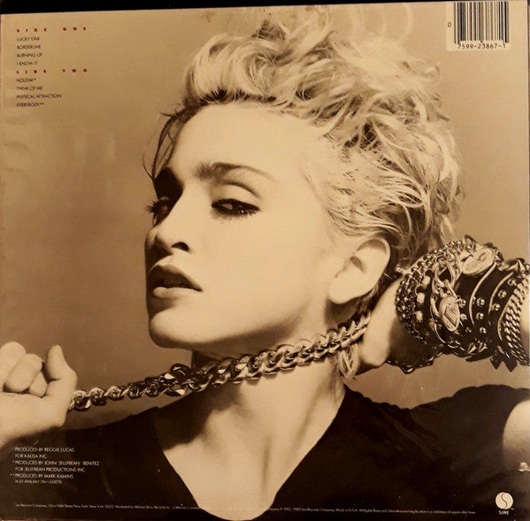 Madonna : Madonna (LP, Album, RE, SRC)