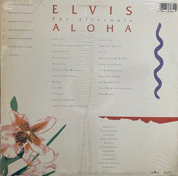 Elvis* : The Alternate Aloha (LP, Album, SRC)