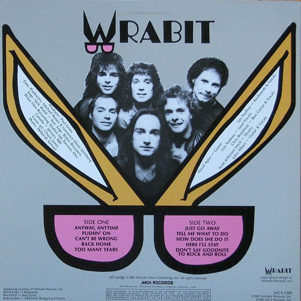 Wrabit : Wrough & Wready (LP, Album)
