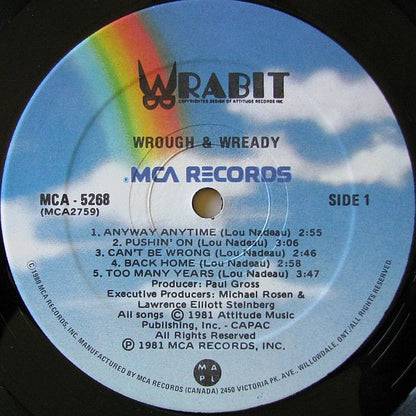 Wrabit : Wrough & Wready (LP, Album)