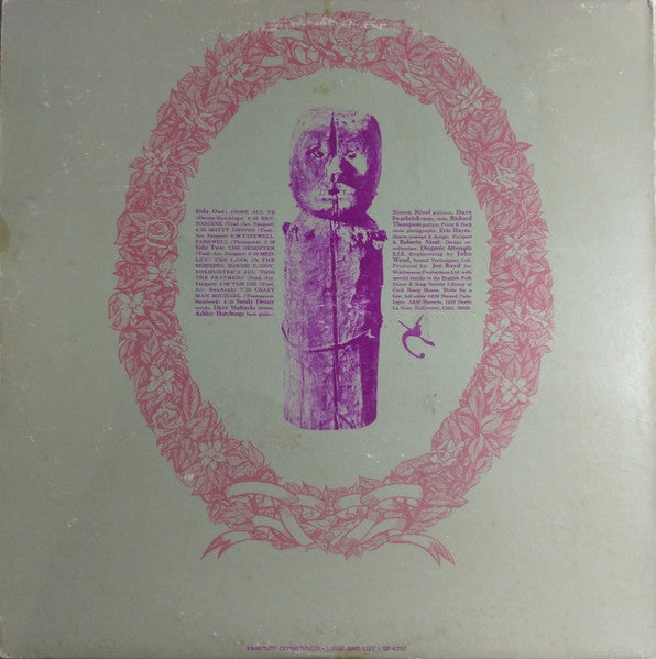 Fairport Convention : Liege & Lief (LP, Album, RE, Pit)