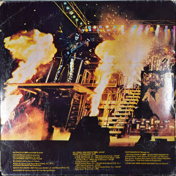 Kiss : Alive II (2xLP, Album, RE)