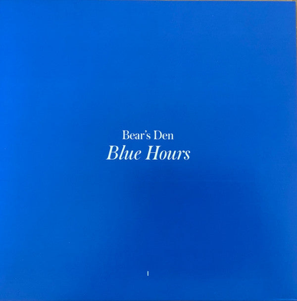 Bear's Den : Blue Hours (LP, Album)
