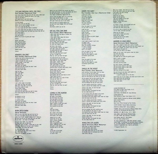 Kiss : Animalize (LP, Album)
