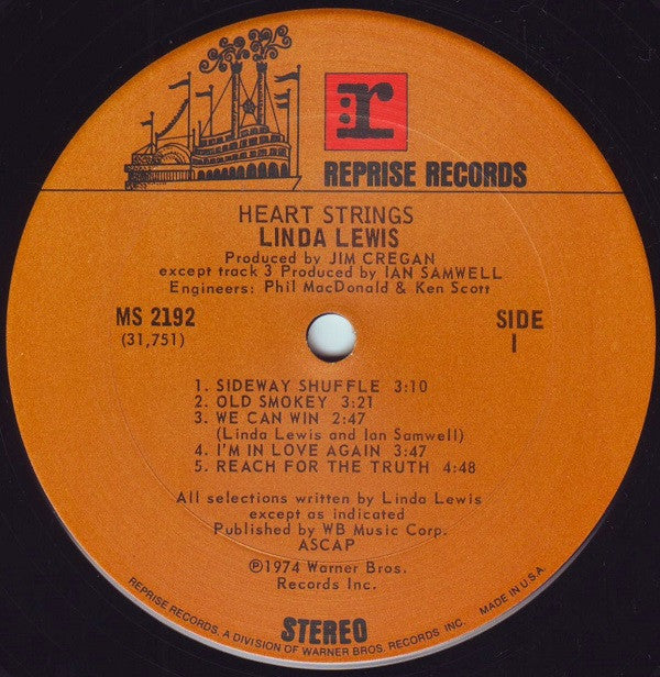 Linda Lewis : Heart Strings (LP, Comp, San)