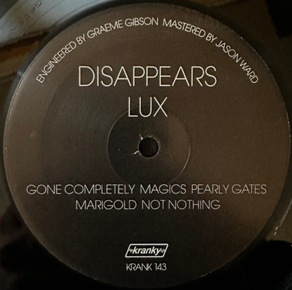 Disappears : Lux (LP, Album)