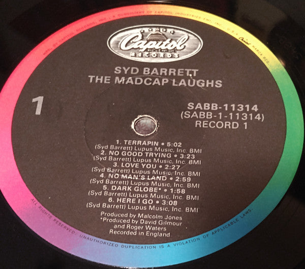 Syd Barrett : The Madcap Laughs / Barrett (LP, RE + LP, RE + Comp, Gat)