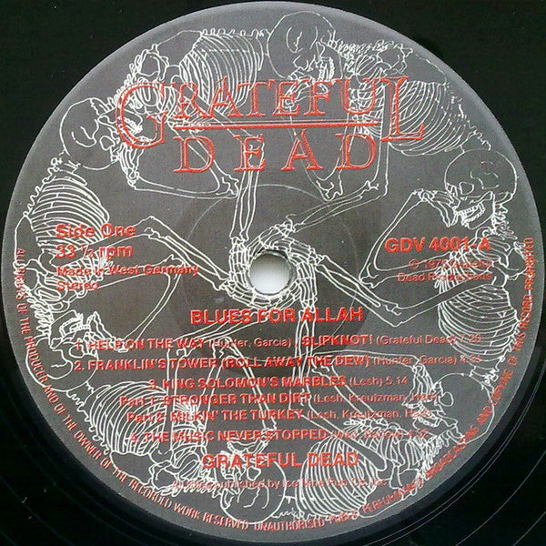 Grateful Dead* : Blues For Allah (LP, Album, RE)