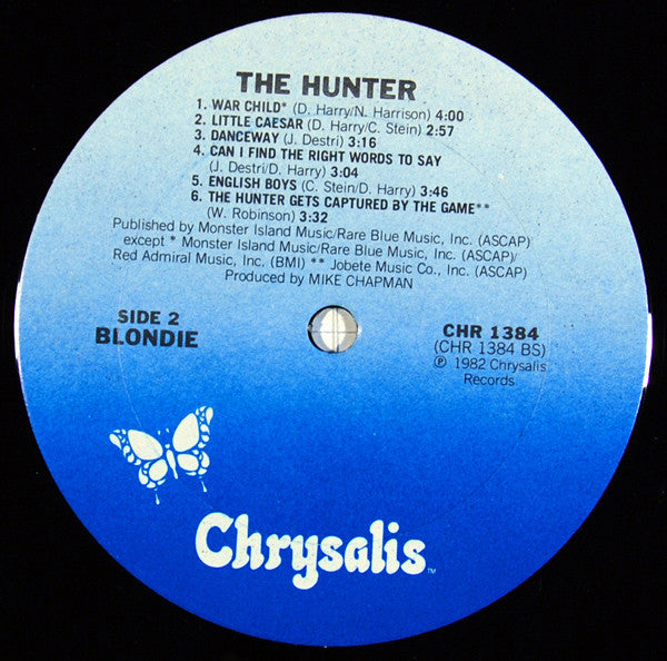 Blondie : The Hunter (LP, Album, Ter)