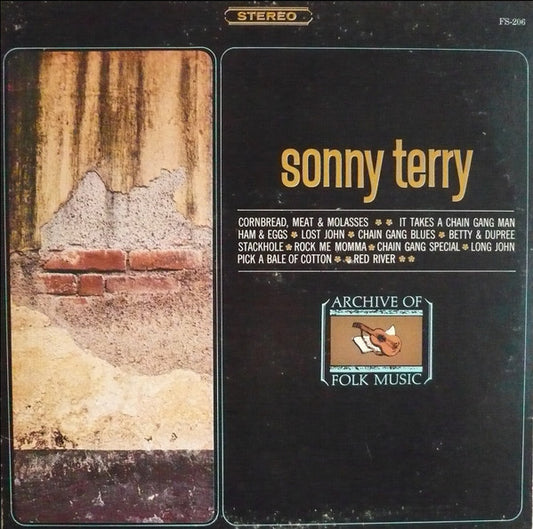 Sonny Terry : Blind Sonny Terry (LP, Comp, RE)