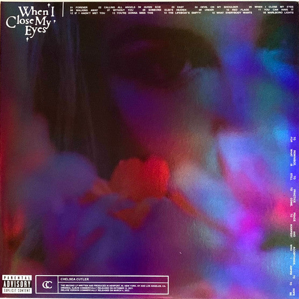 Chelsea Cutler : When I Close My Eyes (2xLP, Dlx, Tra)