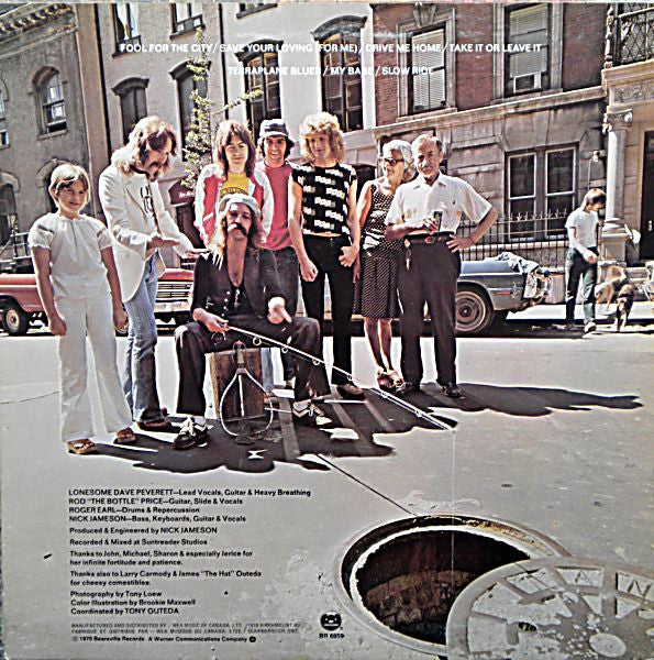 Foghat : Fool For The City (LP, Album)