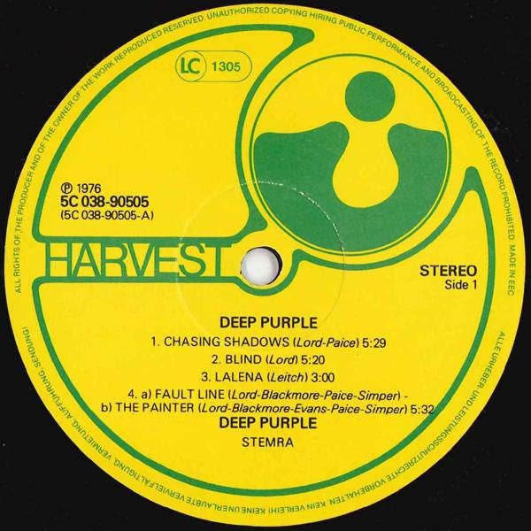 Deep Purple : Deep Purple (LP, Album, RE)