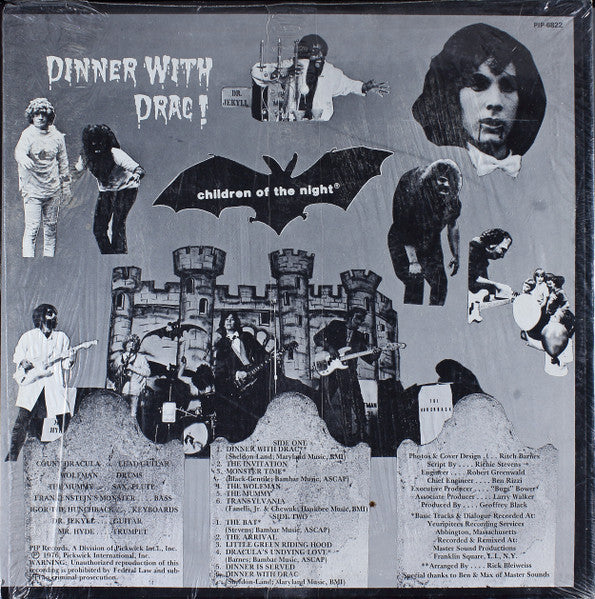 Children Of The Night (5) : Dinner With Drac! (LP, Album, Kee)