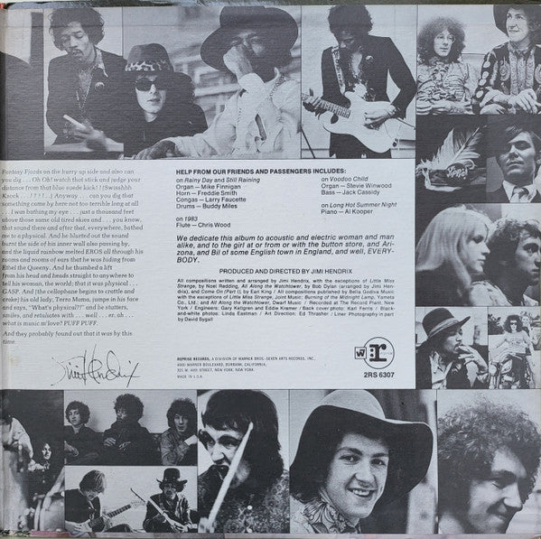 The Jimi Hendrix Experience : Electric Ladyland (2xLP, Album, RE, Win)