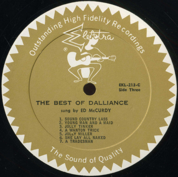 Ed McCurdy : The Best Of Dalliance (2xLP, Comp)