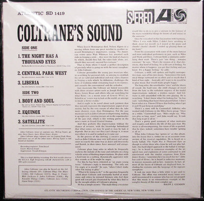 John Coltrane : Coltrane's Sound (LP, Album, RE, 180)