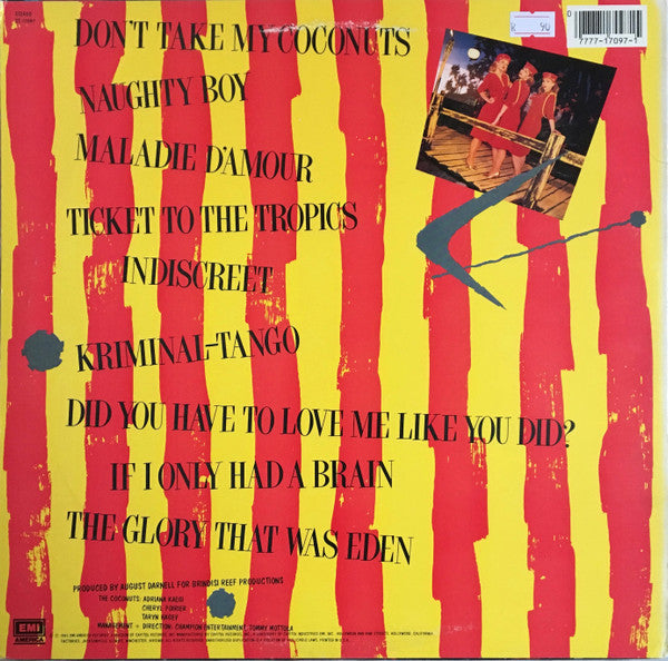 The Coconuts : Don't Take My Coconuts (LP, Album, Win)