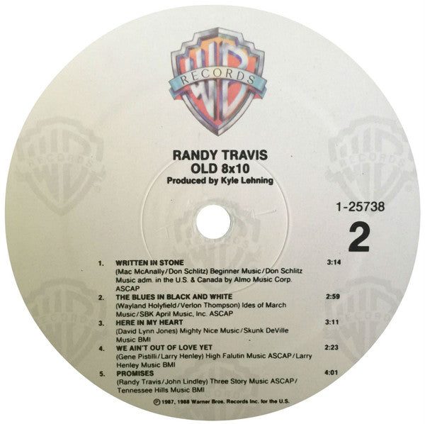 Randy Travis : Old 8x10 (LP, Album, Spe)