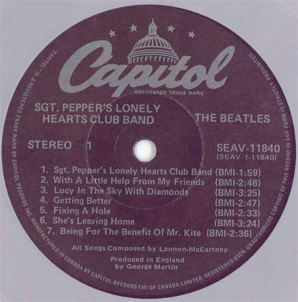 The Beatles : Sgt. Pepper's Lonely Hearts Club Band (LP, Album, Ltd, RE, Gra)