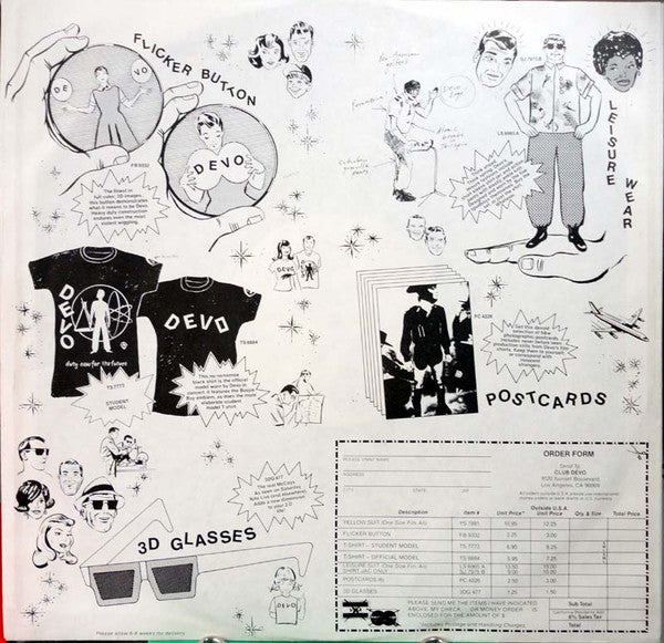 Devo : Freedom Of Choice (LP, Album, Win)