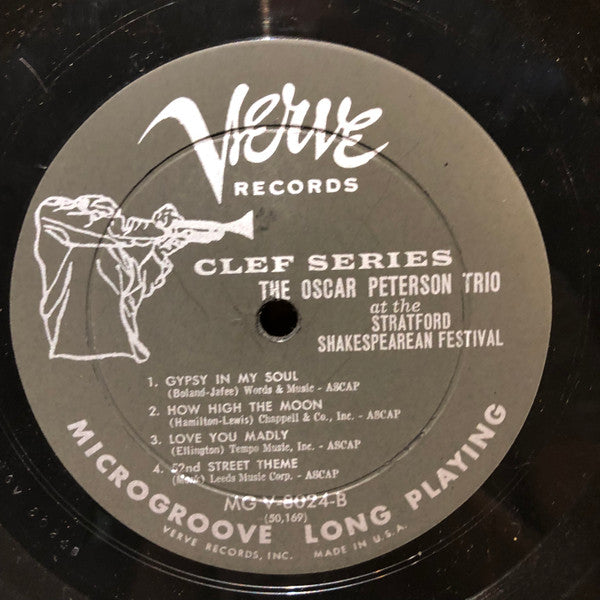 The Oscar Peterson Trio : At The Stratford Shakespearean Festival (LP, Album, Mono, CLE)