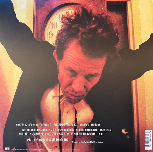 Tom Waits : Blood Money (LP, Album, Ltd, RE, RM, Sil)