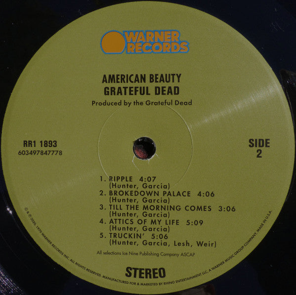 Grateful Dead* : American Beauty (LP, Album, RE, RM)